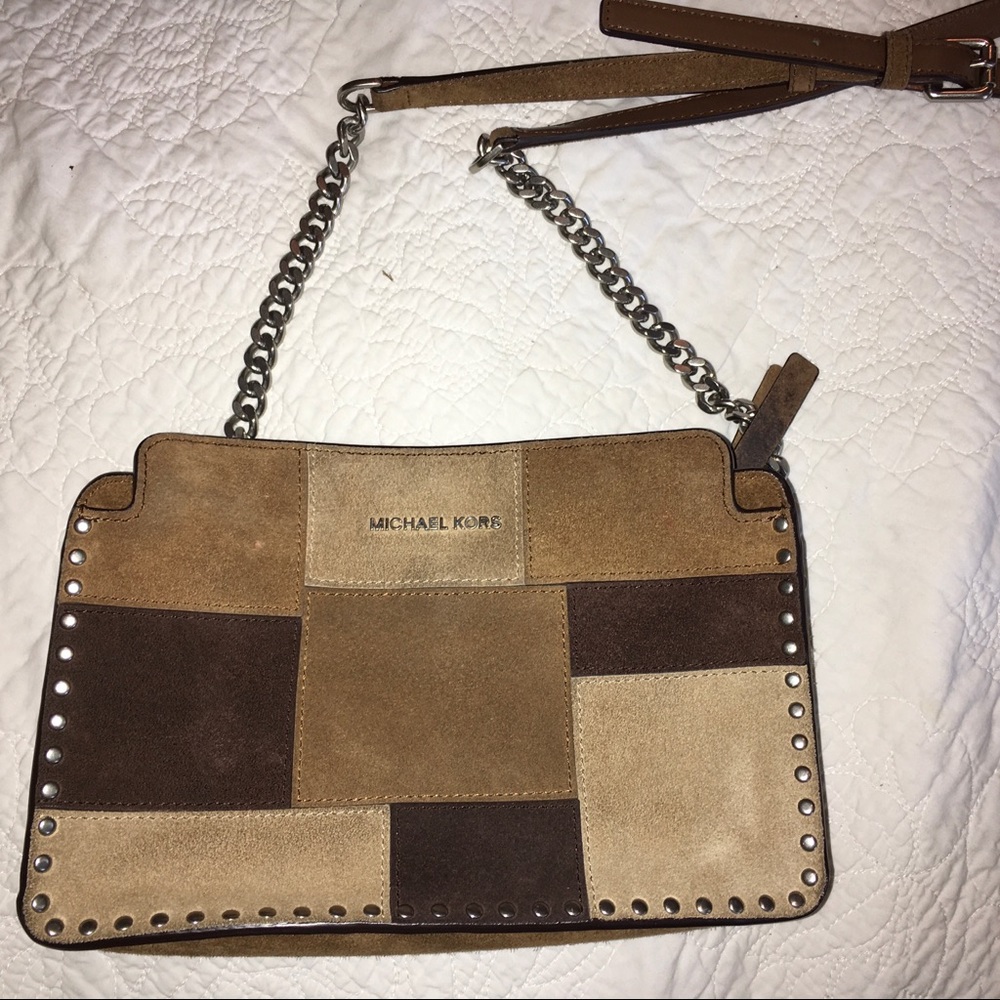Michael Kors suede purse